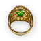 Bague 53.5 Bague cocktail - Tsavorite 7,20 ct et citrines en or jaune 18 carats 58 Facettes 7662 A