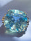 Bague 53 Bague en or blanc 18 carats avec topaze bleue 9,08 ct et diamants 58 Facettes 7815 A