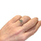 Bague 53 Solitaire - Bague en or blanc avec diamant 1,51 ct 58 Facettes 7866 A