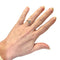 Bague 53 Solitaire - Bague en or blanc avec diamant 1,51 ct 58 Facettes 7866 A