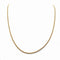 Collier Chaîne gourmette longue en or jaune 18k 58 Facettes 229