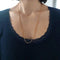 Collier Chaîne gourmette longue en or jaune 18k 58 Facettes 229