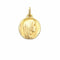Pendentif Médaille de la Vierge Marie en or jaune 18k 58 Facettes 220
