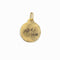 Pendentif Médaille de la Vierge Marie en or jaune 18k 58 Facettes 220