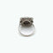 Bague 53.5 Bague Pyramide - Art déco en platine 850, diamants et rubis 58 Facettes 213