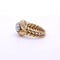 Bague 52 Rocaille - Bague en or jaune 18k et deux diamants taille ancienne 58 Facettes 149