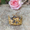 Broche Broche panier XIXe siècle en or jaune 18k, diamants et perles 58 Facettes 74
