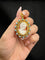 Pendentif Caméo « Gouttes de la mer » - Pendentif en or jaune et perles turquoise 58 Facettes