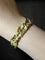 Bracelet Liberty Elowyn - Bracelet en or jaune avec diamants et émail 58 Facettes
