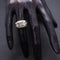 Bague 51 Bague en or jaune 18 carats sertie de diamants baguette et brillants 58 Facettes 21792