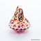Bague 53 Bague tutti frutti en or jaune 18 carats avec pierres et diamants 58 Facettes 4554