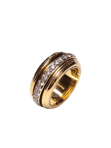 Bague 52 Piaget Possession - Bague en or jaune 18 carats et diamants 58 Facettes 17867