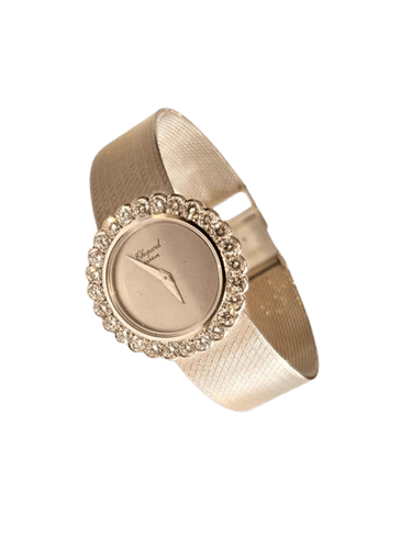 Montre Chopard - Montre en or blanc 18 carats avec 26 diamants 58 Facettes 11117