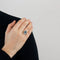 Bague 60 Chevalière - Bague en or jaune 750 sertie d’un niccolo 58 Facettes 32200006