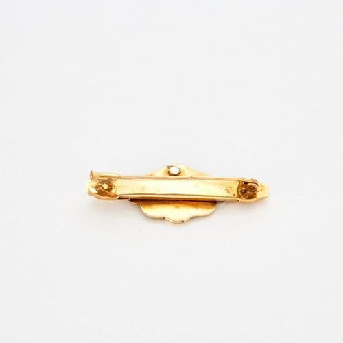 Broche Broche Art nouveau en or jaune 18k 58 Facettes 348B0014