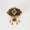 Broche Napoléon III - Broche en or jaune, perles fines et émeraudes 58 Facettes 37200023