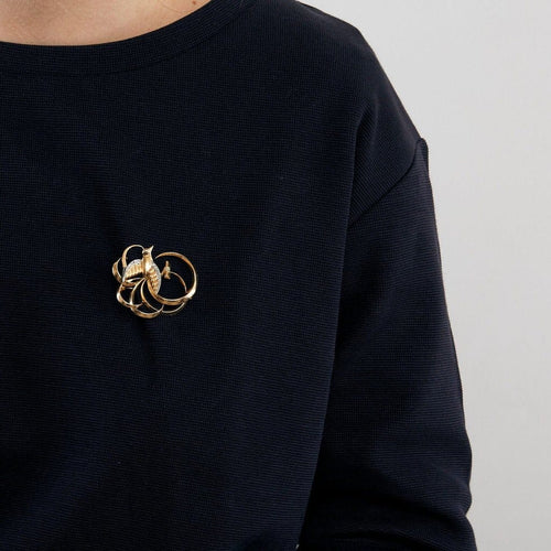 Broche Broche oiseau en or 18k et diamants 58 Facettes 37100042