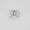Bague 51.5 Bague papillon pavée de diamants en or gris 750 58 Facettes 31300609