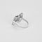 Bague 51.5 Bague papillon pavée de diamants en or gris 750 58 Facettes 31300609