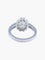 Bague 53 Bague Flora à motif fleur en or gris 18K et diamants 58 Facettes 760631