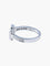 Bague 53 Bague Flora à motif fleur en or gris 18K et diamants 58 Facettes 760631