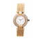Montre Montre tennis vintage en or jaune 18K et diamants 1,90 ct 58 Facettes 793339