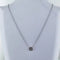 Collier Collier en or blanc 18 carats avec diamants ronds 58 Facettes