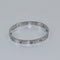 Bracelet Cartier Love - Bracelet jonc en or blanc et diamants 58 Facettes