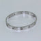 Bracelet Cartier Love - Bracelet jonc en or blanc et diamants 58 Facettes