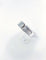 Bague 55 Solitaire - Bague en or gris et diamants 58 Facettes