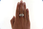 Bague 53 Bague marguerite en or 18 carats et diamants 58 Facettes 6506f