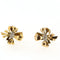 Boucles d'oreilles Boucles d’oreilles à clips en or jaune 18 carats et diamants 58 Facettes 6511k