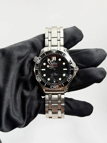 Montre OMEGA Seamaster Diver 300M - Montre 42 mm acier noir 58 Facettes JLS
