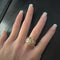 Bague 48.5 Bague boule vintage en or jaune 18k et diamant 58 Facettes LOT 3024