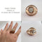 Bague 48.5 Bague boule vintage en or jaune 18k et diamant 58 Facettes LOT 3024