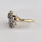 Bague 55 Bague Toi & Moi en or jaune 18k et diamants 58 Facettes LOT P1036