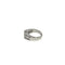 Bague 53 Korloff - Bague solitaire en or blanc 750 avec diamants 58 Facettes 31350069