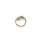 Bague 54 Talento - Bague en or jaune et or blanc 750 pavée de diamants 58 Facettes 313451