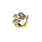 Boucles d'oreilles Van Cleef & Arpels - Boucles d'oreilles clips deux ors 58 Facettes 56150311