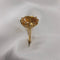Bague 52 Solitaire - Bague en or jaune 18K au saphir jaune 58 Facettes