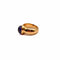 Bague 40.5 Bague en or jaune 18 carats et améthyste cabochon 58 Facettes