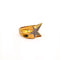 Bague 51.5 Bague étoile en or jaune 18 carats et diamants pavés 58 Facettes 21021008