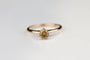 Bague 53 Solitaire - Bague 6 griffes en or rose 18K et diamant 58 Facettes
