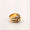 Bague 54 Bague en or jaune 18 carats sertie de diamants 58 Facettes 21019869