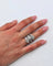Bague Bague cocktail en or blanc 18 carats et diamants 4,50 ct 58 Facettes 21019142