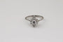 Bague 51 Bague marguerite en or blanc 18 carats et diamants 58 Facettes