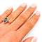 Bague Bague topaze et diamants en or jaune et blanc 18 carats 58 Facettes 21016509