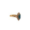 Bague Bague topaze et diamants en or jaune et blanc 18 carats 58 Facettes 21016509