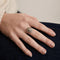 Bague 52 Bague Art déco octogonale en or gris et platine aux diamants 58 Facettes