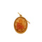 Boucles d'oreilles Boucles d’oreilles pendantes sculptées en or 14 carats et cornaline 58 Facettes